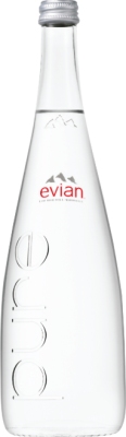 EVIAN WODA NIEGAZOWNA 750 ML SZKLO\12szt