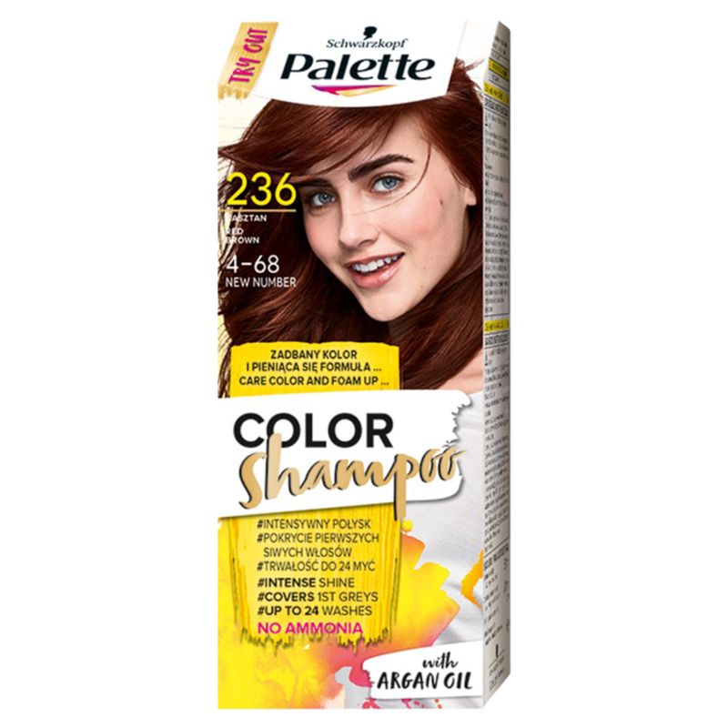 PALETTE SZAMPONETKA KOLOR KASZTAN 236\1szt