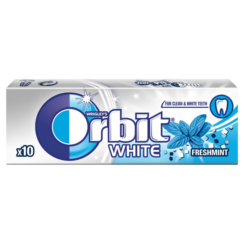 ORBIT GUMA WHITE FRESHM 10DR\30szt