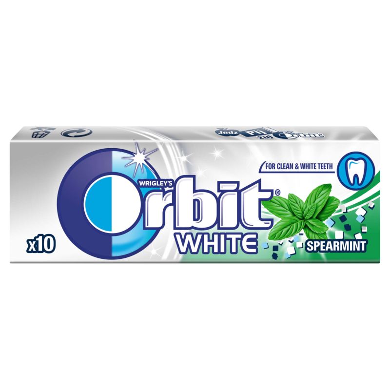ORBIT GUMA WHITE SPEARMINT10DR\30szt