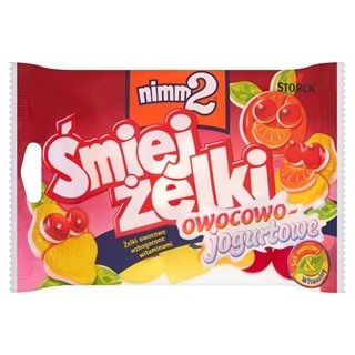 NIMM2 SMIEJZELKI OWOCOWO JOGURTOWE 100G/18 SZT