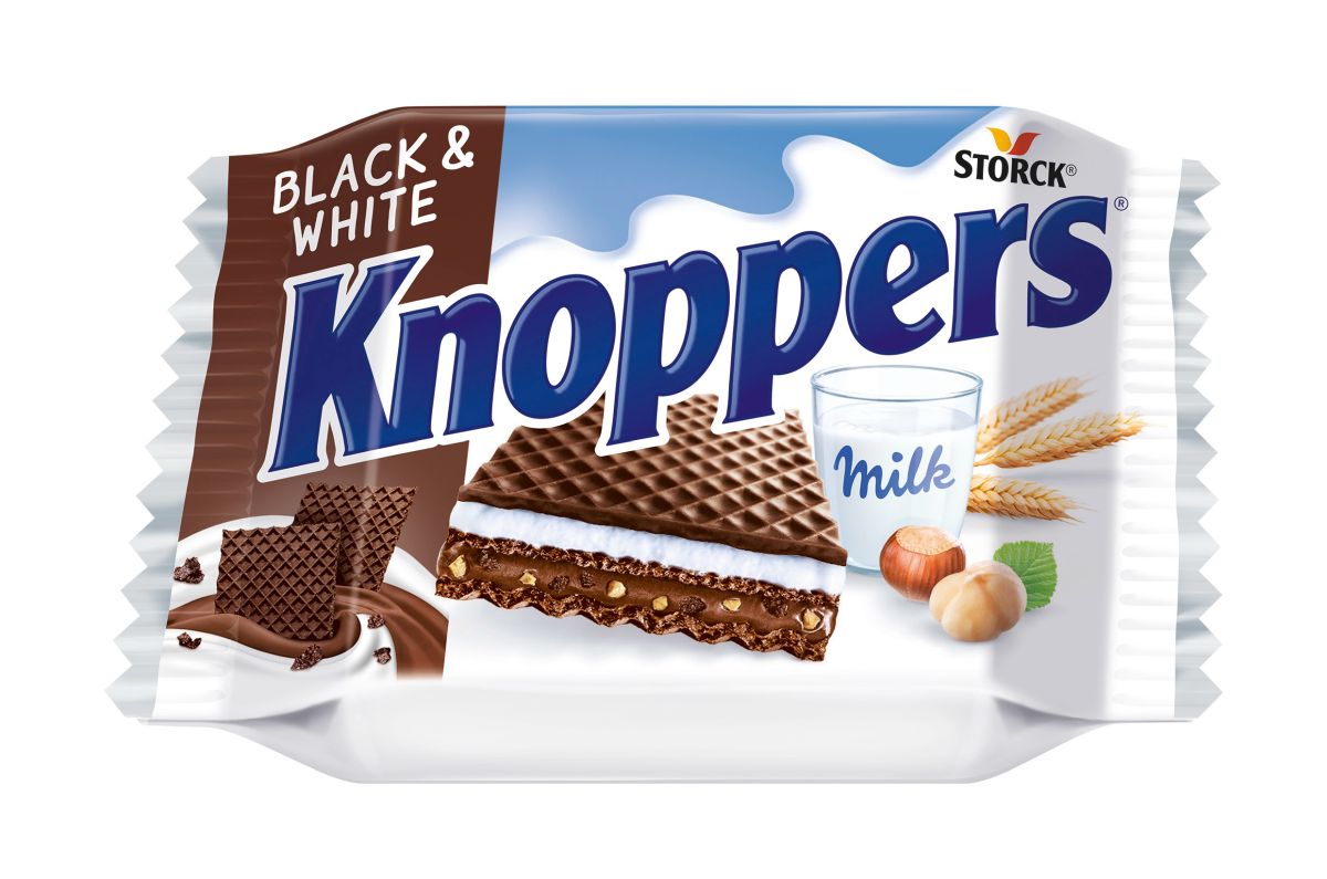 KNOPPERS BLACK&WHITE 25G\24szt