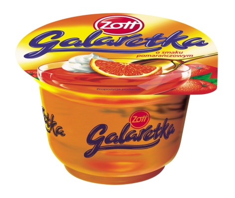 ZOTT GALARETKA POMARANCZOWA 175G