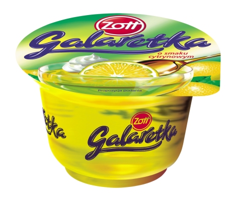 ZOTT GALARETKA CYTRYNA 175G