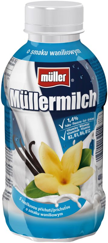 MULLER MILCH SMAK WANILIOWY 400G\1szt