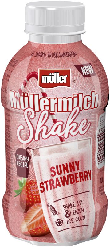 MULLER MILCH SHAKE TRUSKAWKA 400G\1szt