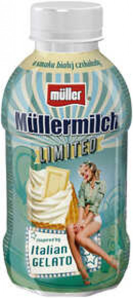 MULLER MILCH SMAK BIALA CZEKOLADA 400G\1szt