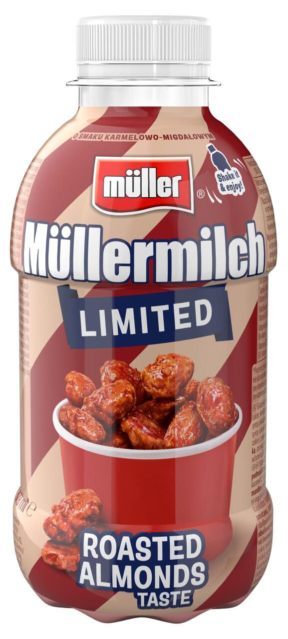 MULLERMILCH O SMAKU KARMELOWO MIGDALOWY 400G