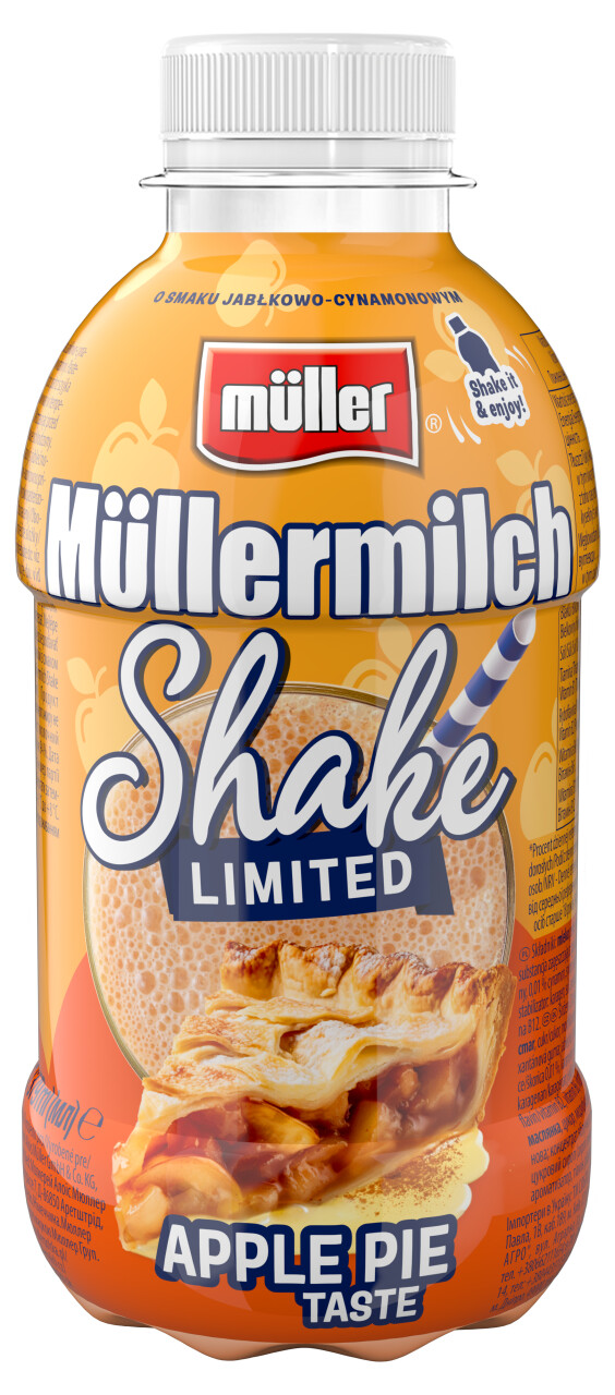 MULLER MILCH SHAKE APPLE PIE 400G