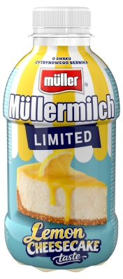 MULLERMILCH O SMAKU LEMON CHEESECAKE 400G/1 SZT