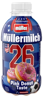 MULLERMILCH O SMAKU PACZKA PINK DONUT 400G/1 SZT