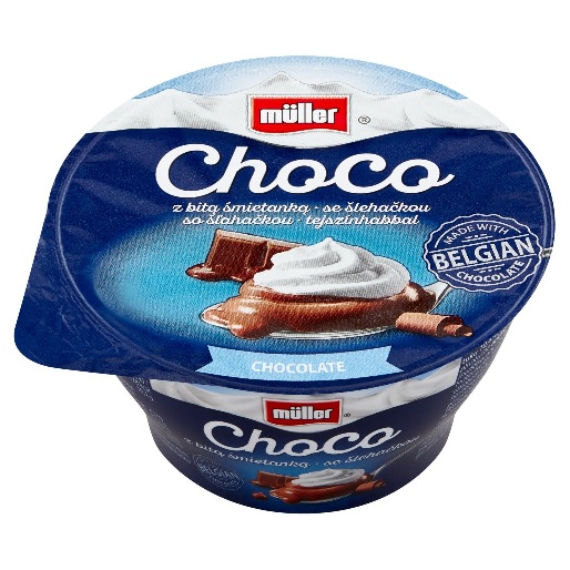 MULLER DESER CZEKOLADA BITA SMIETAN 135G\1szt