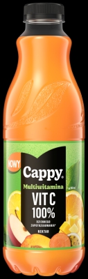 CAPPY NEKTAR MULTIWITAMINA 1L SK/6 SZT