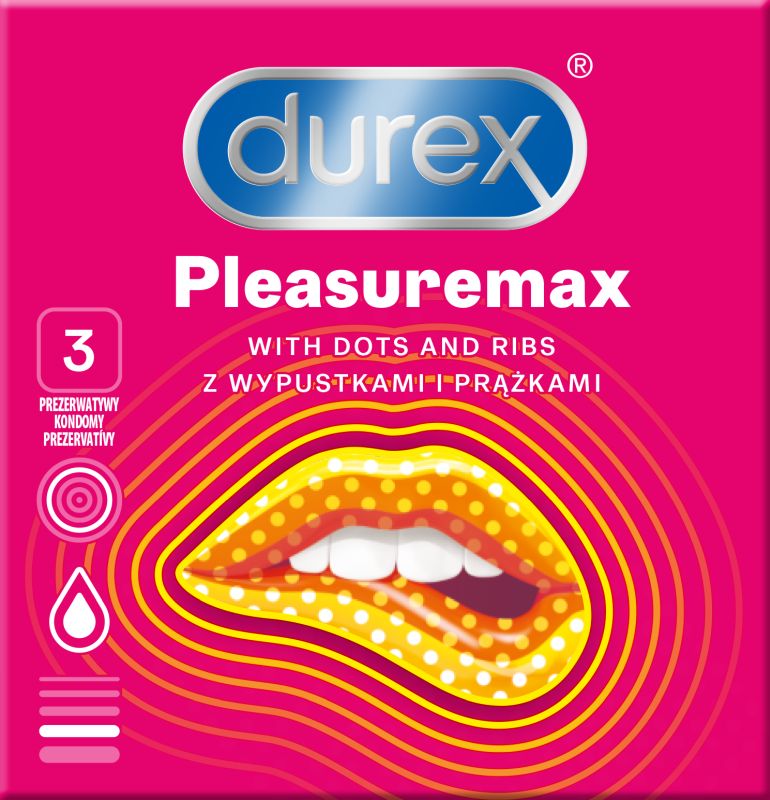 DUREX PREZERWATYWY PLEA 3 SZT\1szt