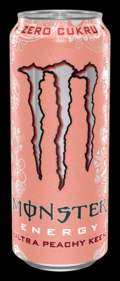 MONSTER ENERGY DRINK PEACH BEZ CUKRU 500ML SK/12 SZT
