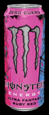 MONSTER ENERGY RUBY RED 500ML SK/12 SZT