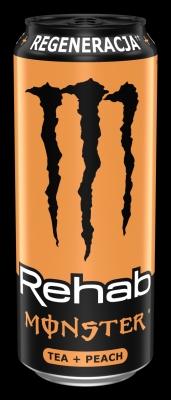 MONSTER REHAB PEACH 500ML SK/12 SZT
