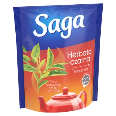 SAGA HERBATA CZARNA 20TB/1 SZT