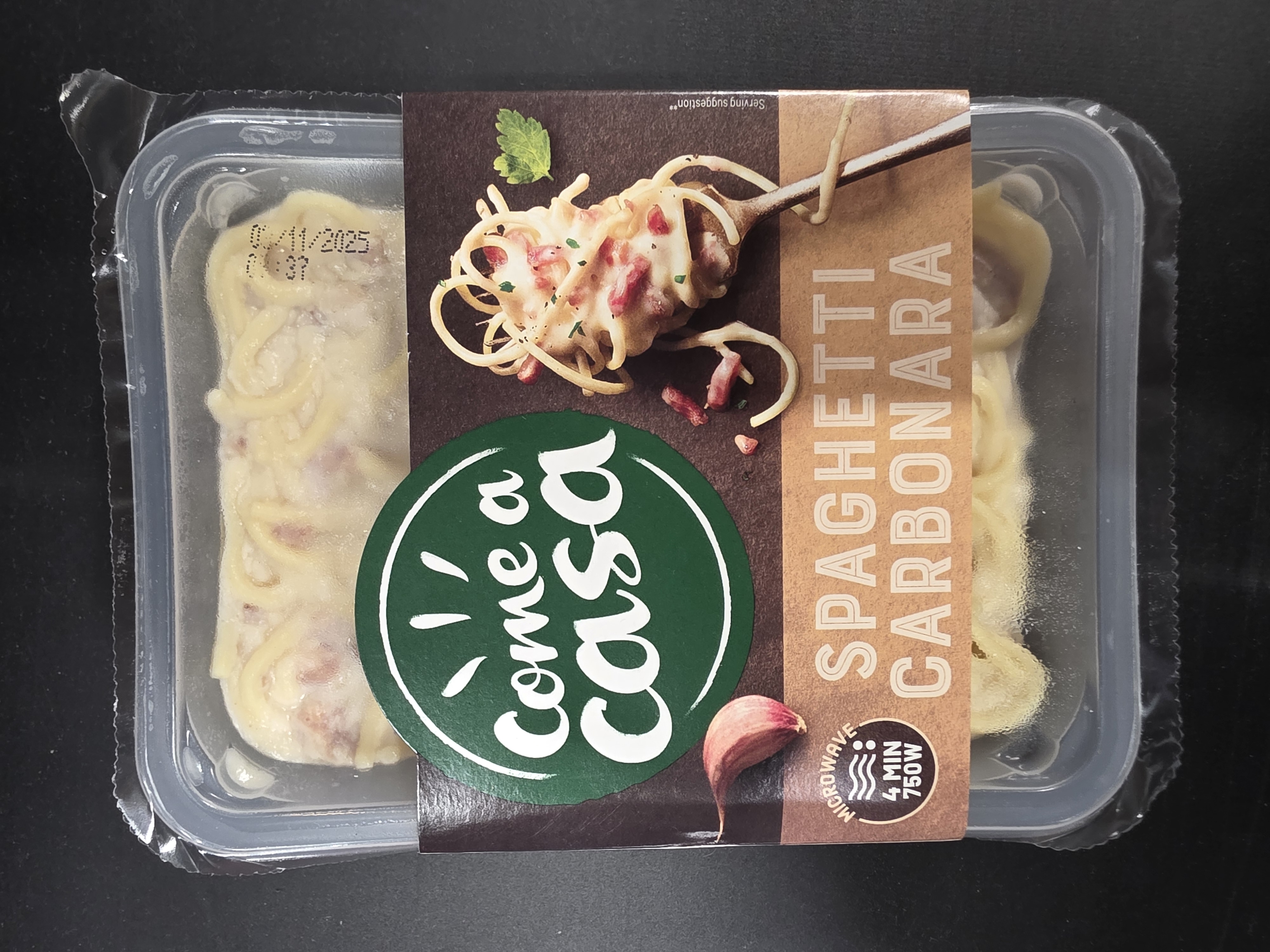 WCP SPAGHETTI CARBONARA 400G