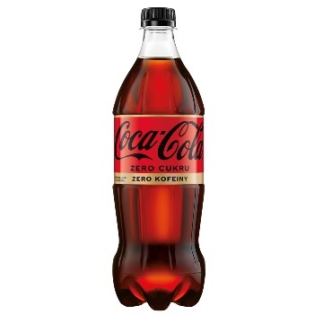 COCA COLA BEZ CUKRU ZERO KOFEINY 850ML\12szt