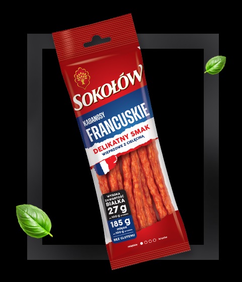 SOKOLOW KABANOSY FRANCUSKIE 100G