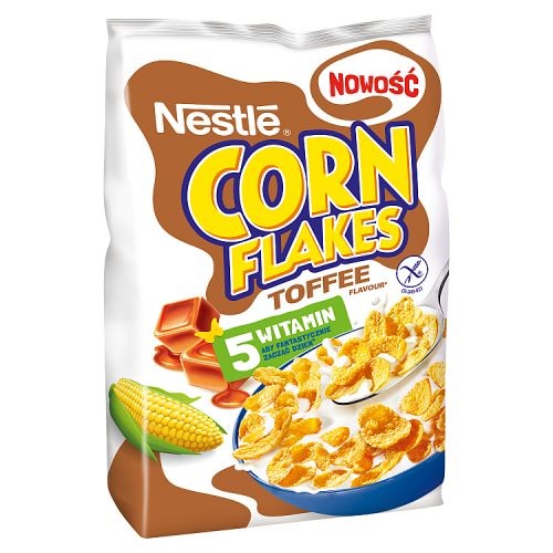 NESTLE CORN FLAKES PLATKI TOFFEE 450G/1 SZT