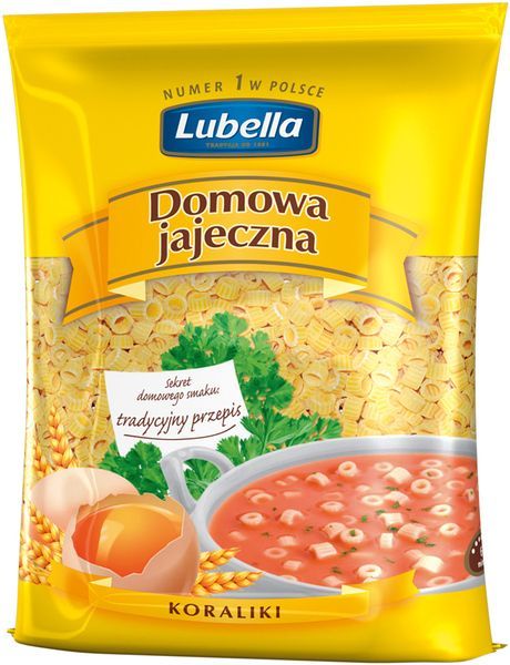 LUBELLA MAKARON JAJECZNY DOM KORALIKI 250G/1 SZT