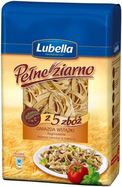 LUBELLA MAKARON PELNE ZIARNO GNIAZDA 400G\1szt