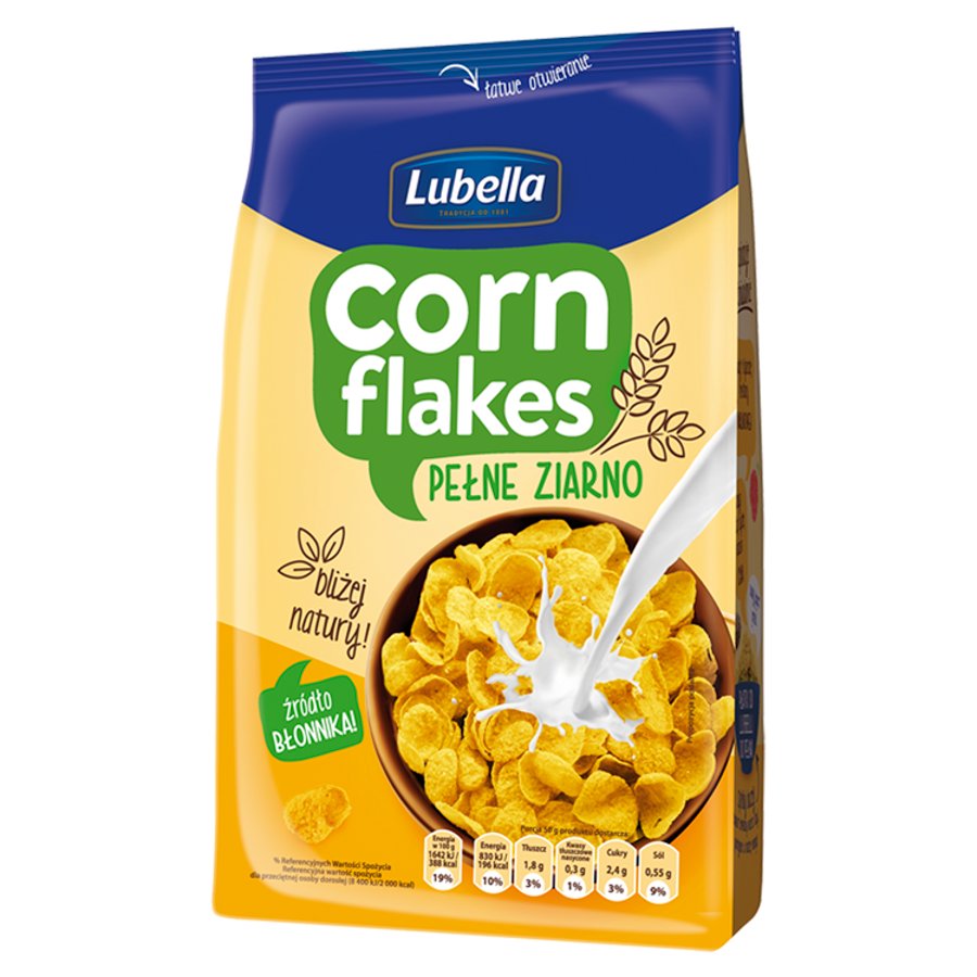 LUBELLA PLATKI CORN FLAKES PELNOZIARNISTE 500G\1szt