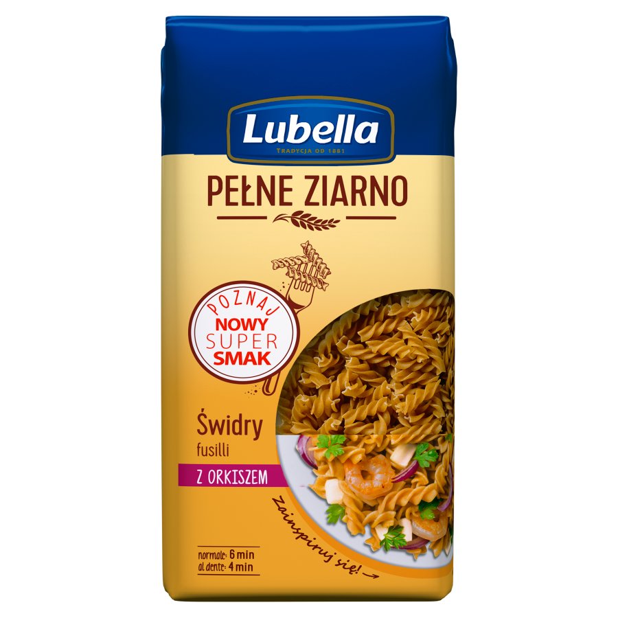 LUBELLA MAKARON PELNE ZIARNO SWIDERKI 400G\1szt