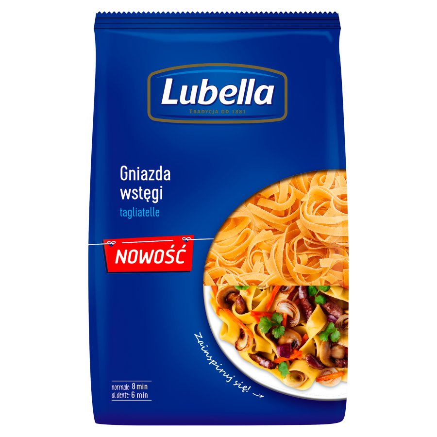 LUBELLA MAKARON GNIAZDA WSTEGI 400G\1szt