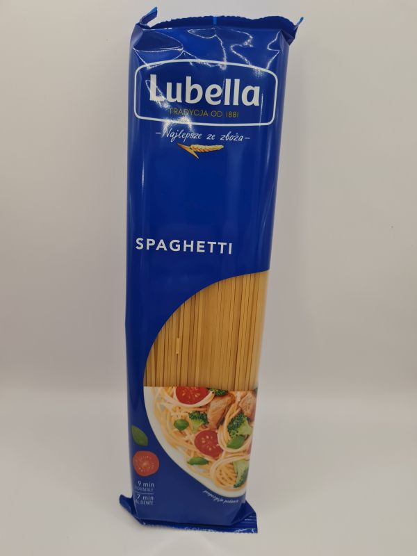 LUBELLA MAKARON SPAGHETTI 400G\1szt