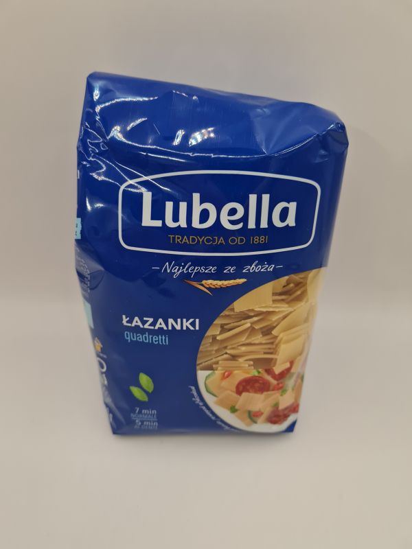 LUBELLA MAKARON LAZANKI 400G/12 SZT