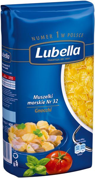 LUBELLA MAKARON MUSZELKA MORSKA 400G/12 SZT