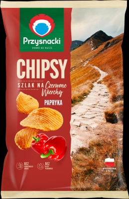 PRZYSNACKI CHIPSY PAPRYKA 130G