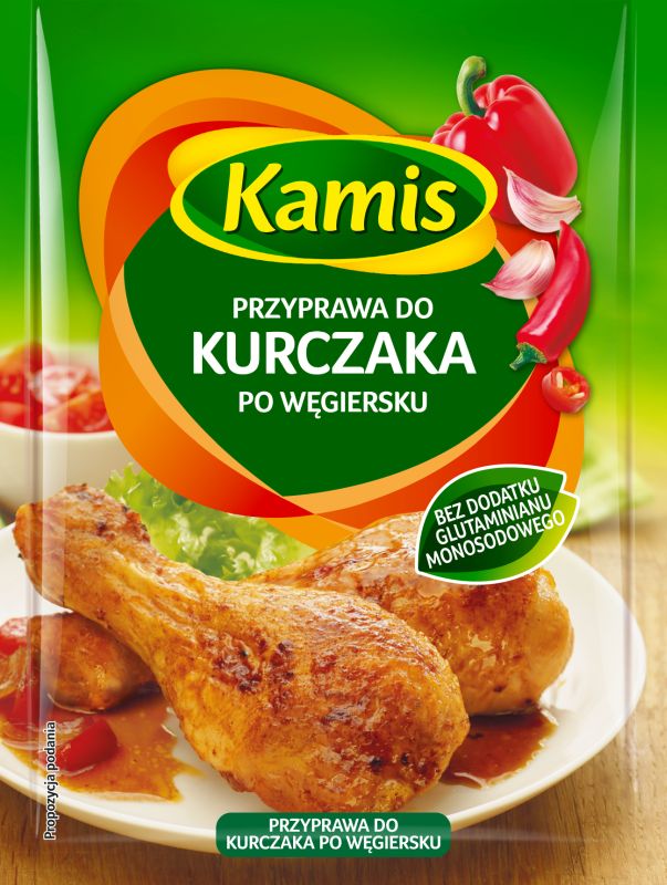 KAMIS PRZYPRAWA DO KURCZAKA WEGIERSKA 25G\1szt