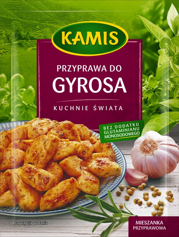 KAMIS PRZYPRAWA DO GYROSA 30G\25szt