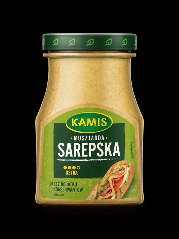 KAMIS MUSZTARDA SAREPSKA 185G\1szt