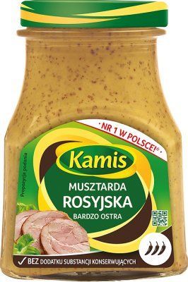 KAMIS MUSZTARDA ROSYJSKA 180G/1 SZT