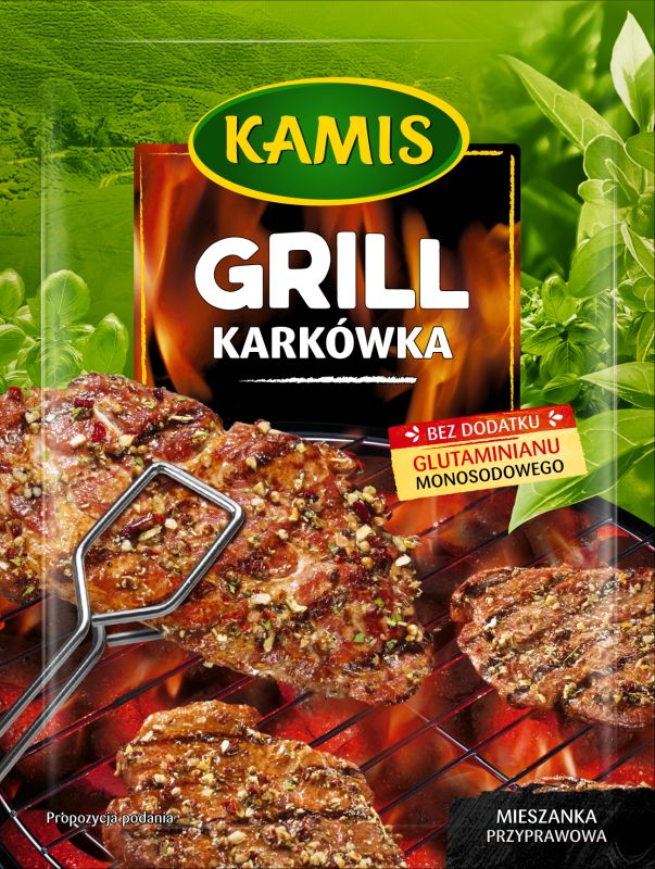 KAMIS PRZYPRAWA DO KARKOWKI GRILL 20G\1szt