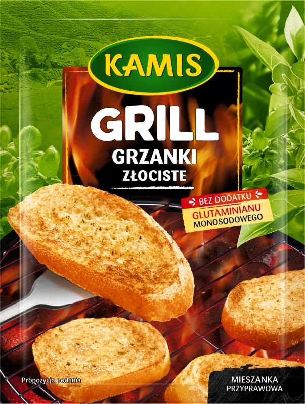 KAMIS PRZYPRAWA GRZANKI ZLOCISTE 15G\1szt