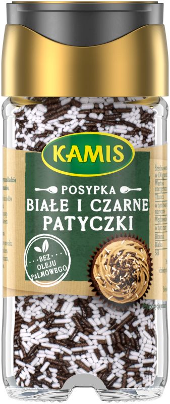 KAMIS POSYPKA PATYDZ BIALO CZARNA 65G\1szt