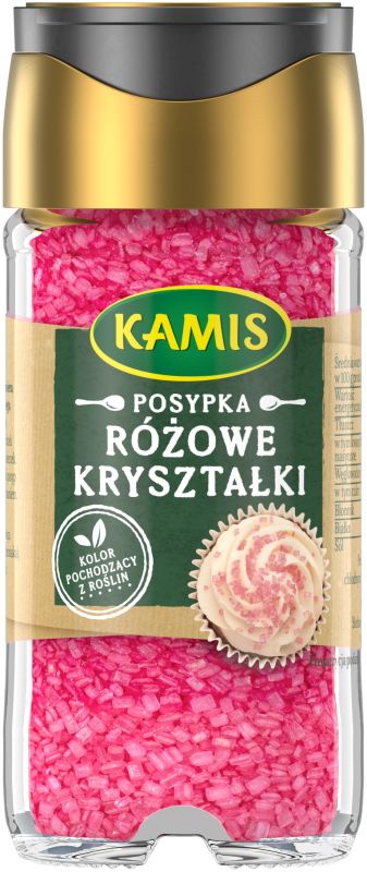 KAMIS POSYPKA ROZOWY KRYSZTAL 73G\1szt