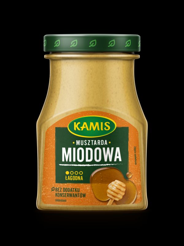 KAMIS MUSZTARDA MIODOWA 185G\1szt