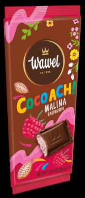 WAWEL CZEKOLADA COCOACH! MALINA 86G