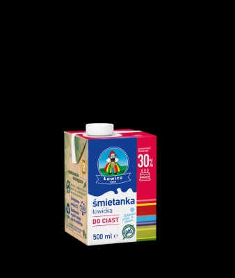 LOWICZ SMIETANKA UHT 30% 500ML/12 SZT