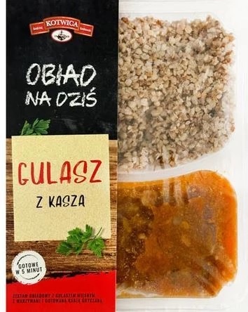 KOTWICA GULASZ Z KASZA 400G/1 SZT