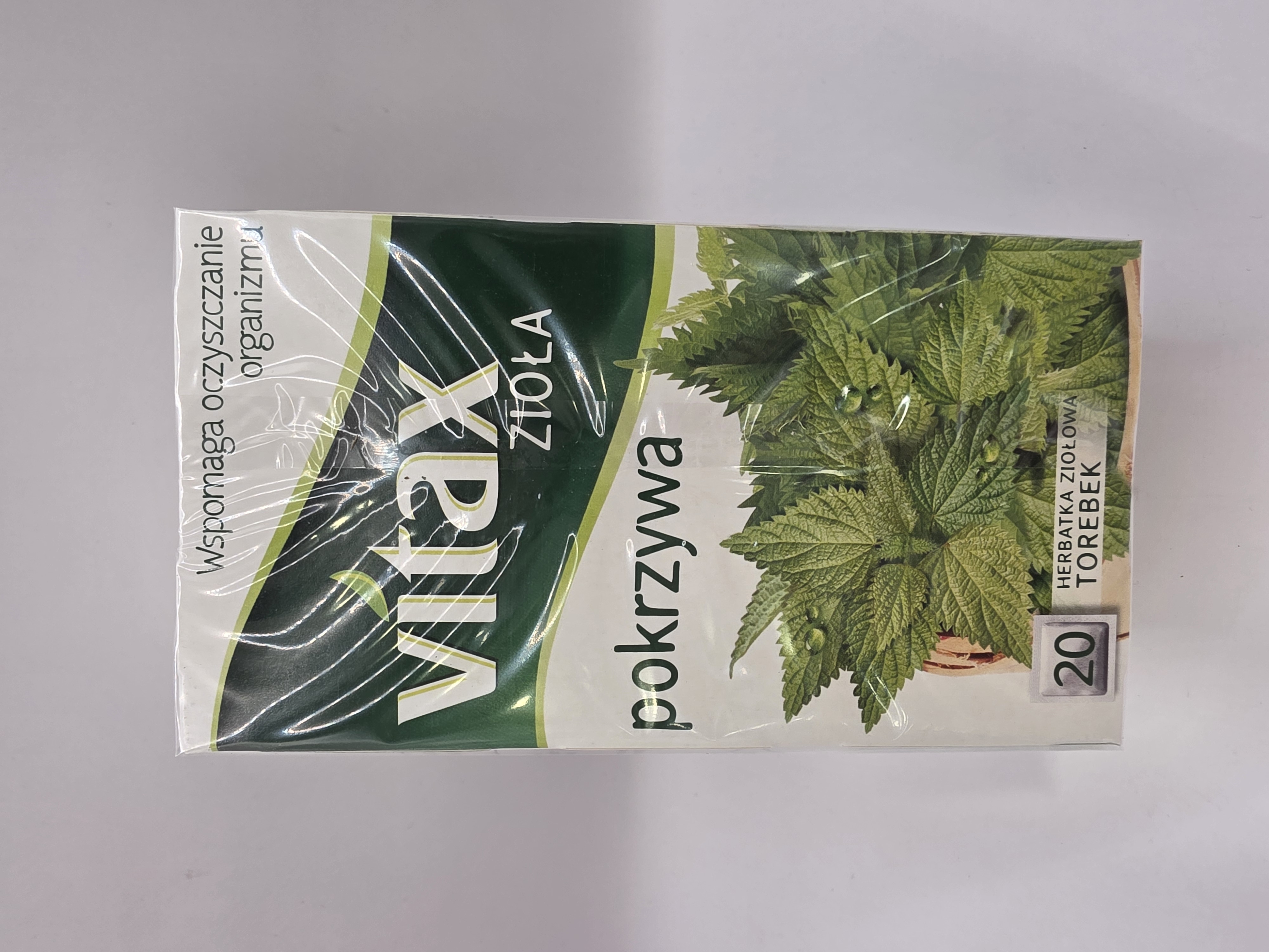 VITAX HERBATA ZIOLOWA POKRZYWA 20TB\/10 SZT