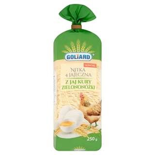 GOLIARD MAKARON NITKA 4 JAJECZNA ZIELONONOZKA 250G