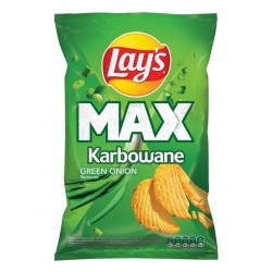 LAYS CHIPSY KARBOW ZIELONA CEBULKA 120G\1szt